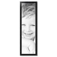 thumbnail image 2 of ArtToFrames 13" x 46" Black Engraved Edges Picture Frame, 13x46 inch Black Wood Poster Frame (WOM-4055), 2 of 8