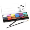 thumbnail image 5 of Face Paint Kit Professional Quality Body Paint Hypoallergenic Safe Non-toxic 18 Colors, 5 of 5