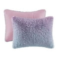 Mi Zone Full/Queen Faux Fur Comforter Set Ultra Soft 3Piece Ombre