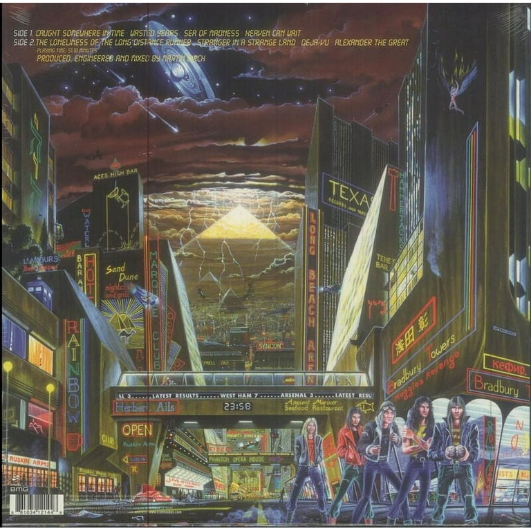 【LP】IRON MAIDEN SOMEWHERE IN TIME Iron Maiden – Somewhere In Time – Vinyl (LP, Album, Stereo), 1986