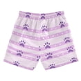 thumbnail image 2 of Animal Dog Pink Tile Pattern Swim Trunks Quick Dry Beach Pool Board Shorts Lightweight Stylish Print Sizes 2T to XL, 2 of 8