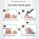 thumbnail image 2 of Cortauñas para cortaúñas, juego de cortaúñas para uñas de los pies inflamatorias, incrustaciones de uñas, inclinadas con boca inclinada, hebilla de águila, cortaúñas, herramienta de pedicura para, 2 of 5