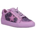 thumbnail image 2 of Vintage Havana Womens Alexis Glitter Platform Lace Up  Athletic Sneakers Ca, 2 of 5