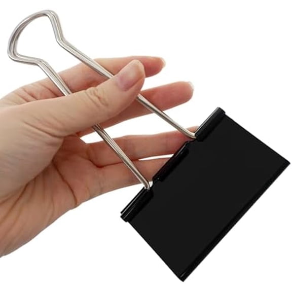 3 Inch Jumbo Binder Clips(36 Pack), Extra Large Binder Clips Heavy Duty Paper Clamps for Office and Home Supplies, Black$$Office