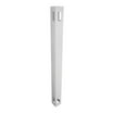 Post Shields Inc. 4 in. H X 4 in. W X 4 in. L Plastic Brown Fence Post ...