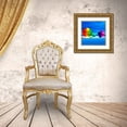 thumbnail image 3 of Hillert, Peter 20x20 Gold Ornate Wood Framed with Double Matting Museum Art Print Titled - Rainbowl I, 3 of 4