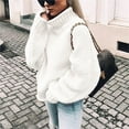 thumbnail image 4 of White Sweaters for Women Solid Casual Long Knitted Sleeve Off The Sweater Womens Shoulder Pullover Sweater Womens Fall Fashion 2025, 4 of 4