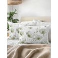 thumbnail image 3 of Waterproof Outdoor Throw Pillows with Inserts 12"x20", Sage Green Spring Floral Soft Decorative Pillowcases for Couch Bedroom, Summer Botanical Watercolor Vintage Pillow Covers for Sofa Living Room, 3 of 8