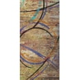 thumbnail image 2 of Greene, Taylor 14x24 White Modern Wood Framed Museum Art Print Titled - CIRCLE AROUND PANEL II, 2 of 4