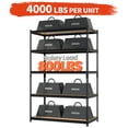 thumbnail image 3 of DYNALOAD 4000 lb Heavy Duty Garage Shelving Unit, 5-Tier Adjustable Metal Storage Shelves, 48" W x 24" D x 72" H, 3 of 9