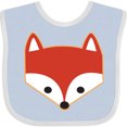 thumbnail image 3 of Inktastic Fox Woodland Animals Boys or Girls Baby Bib, 3 of 4
