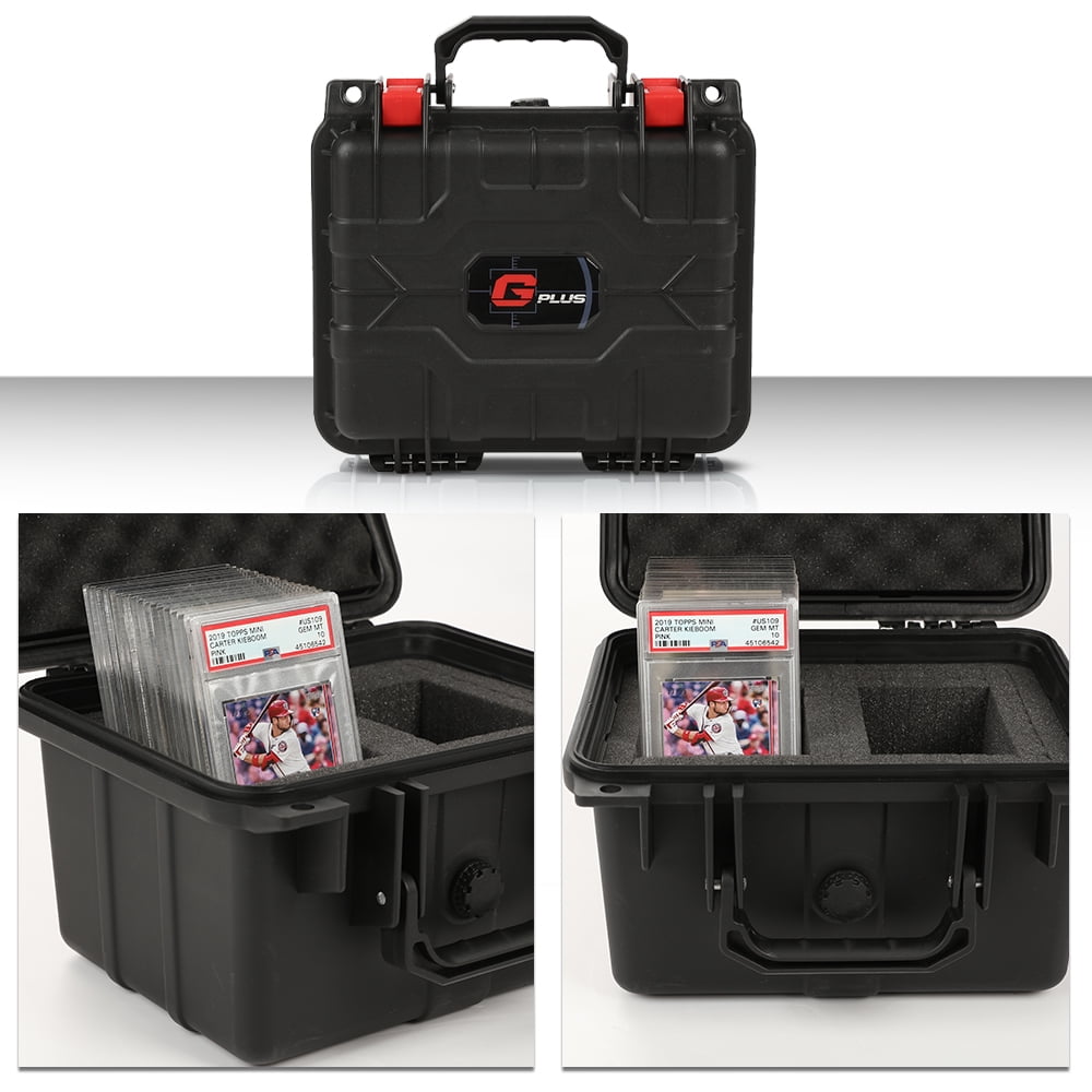 graded card transport bag KAGSWAMO Storage Box, Holds 60+ PSA Slab Card Case for Graded Cards Sports Cards, Baseball Trading Card Case Holder Fits PSA, CSG, BGS and Top Loaders : Clothing, Shoes new Gemloader Card Collector Chest Bag Graded Card Case Storage Box