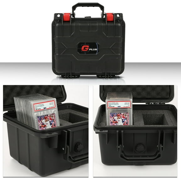 Graded Card Storage Box Fit For BGS PSA SGC FGS Weatherproof Graded Sports Trading Cards Box