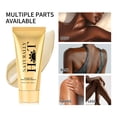 thumbnail image 3 of Natural Bronzing Gel Moisturizer Sunless Tanning Lotion 100ml - Autobronceador potenciador de melanina con SPF - Crema reparadora nutritiva para después del sol para todo tipo de pieles, incluidas, 3 of 7