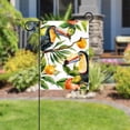 thumbnail image 5 of Colorful Toucan Birds and Tropical Fruit Plants Welcome Garden Flags, 12 x 18 Inch Double Sided Outdoor Yard Flags Waterproof For Home Outside Patio Lawn Porch, 5 of 6