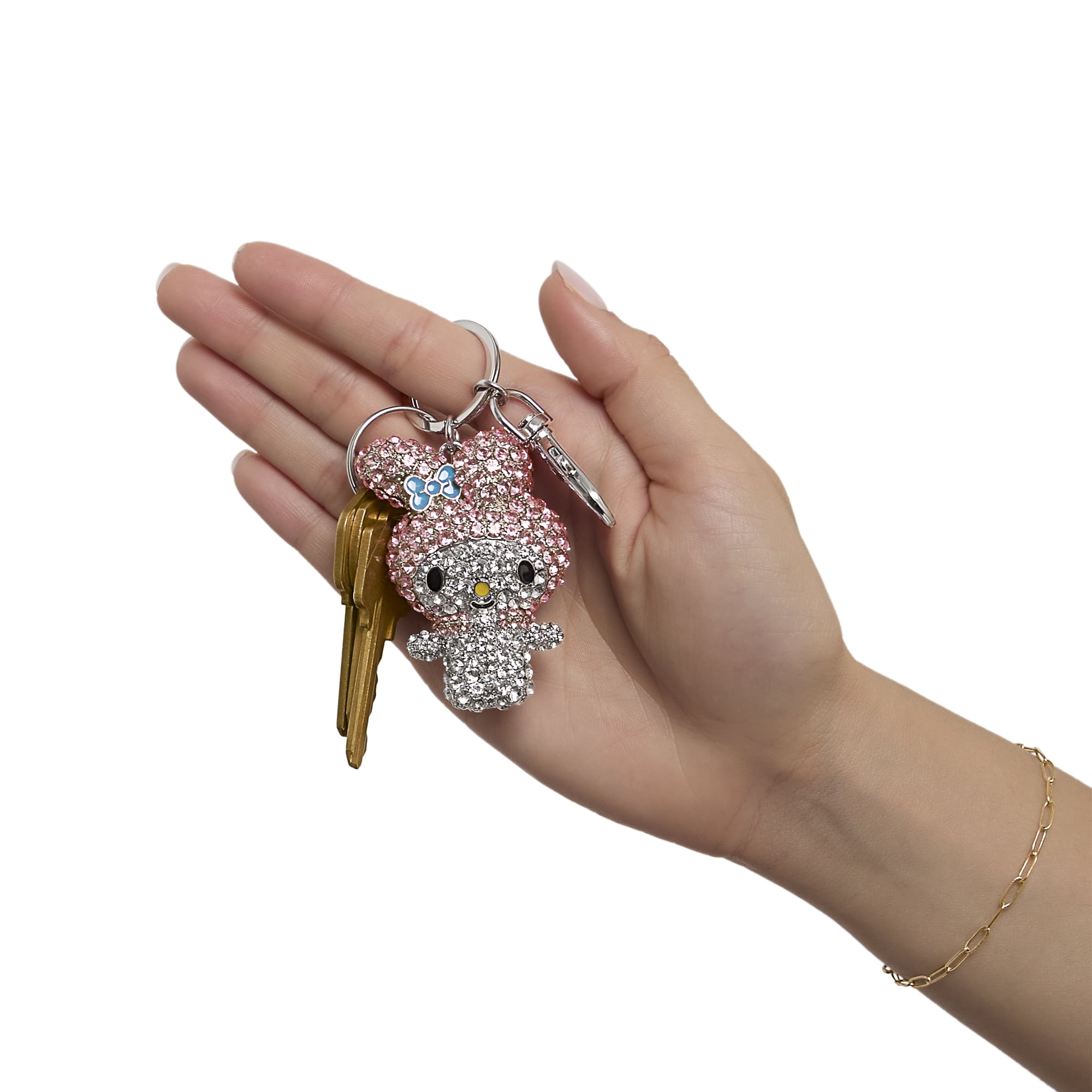 My Melody Pavé Keychain Bag Charm – Officially Licensed Sanrio