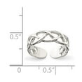thumbnail image 5 of 925 Sterling Silver Toe Ring, 5 of 5