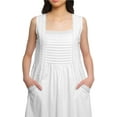thumbnail image 4 of Moomaya Solid Round Neck Nursing Sleepwear For Women Cotton Nightdress, 4 of 5