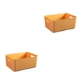 thumbnail image 4 of Guardoinrt Convenient Under Shelf Storage Basket - Wide Durable High-capacity Under Shelf Storage Baskets Under Shelf Basket Gold without cover 26*18*8cm 2PCS, 4 of 6