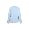 thumbnail image 2 of French Toast Girls School Uniform Long Sleeve Stretch Pique Polo Shirt, Sizes 4-20 & Plus, 2 of 2