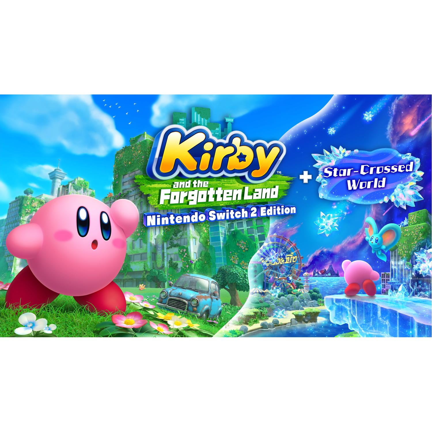 Kirby and the Forgotten Land + Star-Crossed World - Nintendo Switch 2 [Digital]