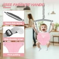 thumbnail image 3 of G TALECO GEAR Foldable Toddler Swing, 2 in 1 Swing Sets for Backyard,  Pink & Purple, 3 of 9