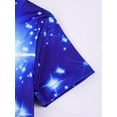 thumbnail image 5 of WIBACKER 3-12Y Girls 2-Piece Pajamas 3D Ice Princess Short Sleeve Cool Summer PJ Set Kids Sleepwear, 5 of 8
