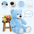 thumbnail image 3 of MorisMos Giant Teddy Bear 35.4'' Giant Stuffed Animal Big Bear Plush Toy, 3 of 8