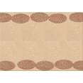 thumbnail image 1 of Ahgly Company Machine Washable Indoor Rectangle Transitional Khaki Gold Area Rugs, 7' x 9', 1 of 7