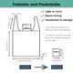thumbnail image 3 of Bolsas plegables reutilizables Bolsas de comestibles Reciclaje Lavable Bolsillo Ripstop Bolsas de compras ecológicas Bolsas de viaje, 3 of 8