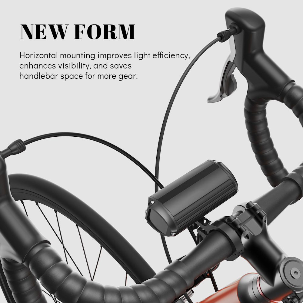 Phare De Vélo Magicshine Hori 900 - 900 Lumens - Double Montage - étanche IPX6 - Recharge USB-C Rapide