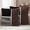 Brown, variant on Brown Black Outdoor Waterproof Pillow Covers, Modern Abstract Art Farmhouse Striped Decorative Square Throw Pillowcase Sofa Cushion Sham for Patio/Couch/Chair, 18"x18" 2 Pack
