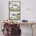 thumbnail image 3 of Stupell Industries Contemporary Cluster of Houses View Brown 2pc Floating Frame Art Set, 21 x 17 each, by Ethan Harper, 3 of 8