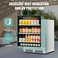 thumbnail image 6 of Luchar 24 Inch Beverage Refrigerator, Stainless Steel Door Outdoor Fridge Holds 164 Cans, 6 of 8