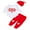 Red, variant on Sylvamorning Baby Boys Valentine's Day Jumpsuit Outfits Long Sleeve Letter Print Romper + Heart Pattern Pants + Hat 3Pcs Clothes Set for Infant 3M 6M 12M 18M