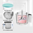 thumbnail image 3 of Ice Cream Containers Replacement for Ninja Creami Pints and Lids 24oz Cups Creami Deluxe NC501 NC500 Series with Scoops, 3 of 5