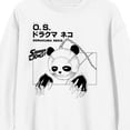 thumbnail image 6 of Shaman King Manga Xiong-Xiong Crew Neck Long Sleeve White Adult Sweatshirt-XXL, 6 of 7