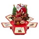 thumbnail image 1 of Santa Claus Pops-up Hexagonal Greeting Card Ornament, 1 of 4