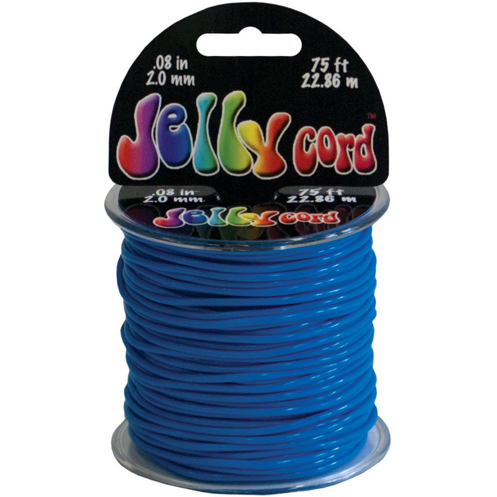 Jelly Cord 2mmX75'Electric Blue