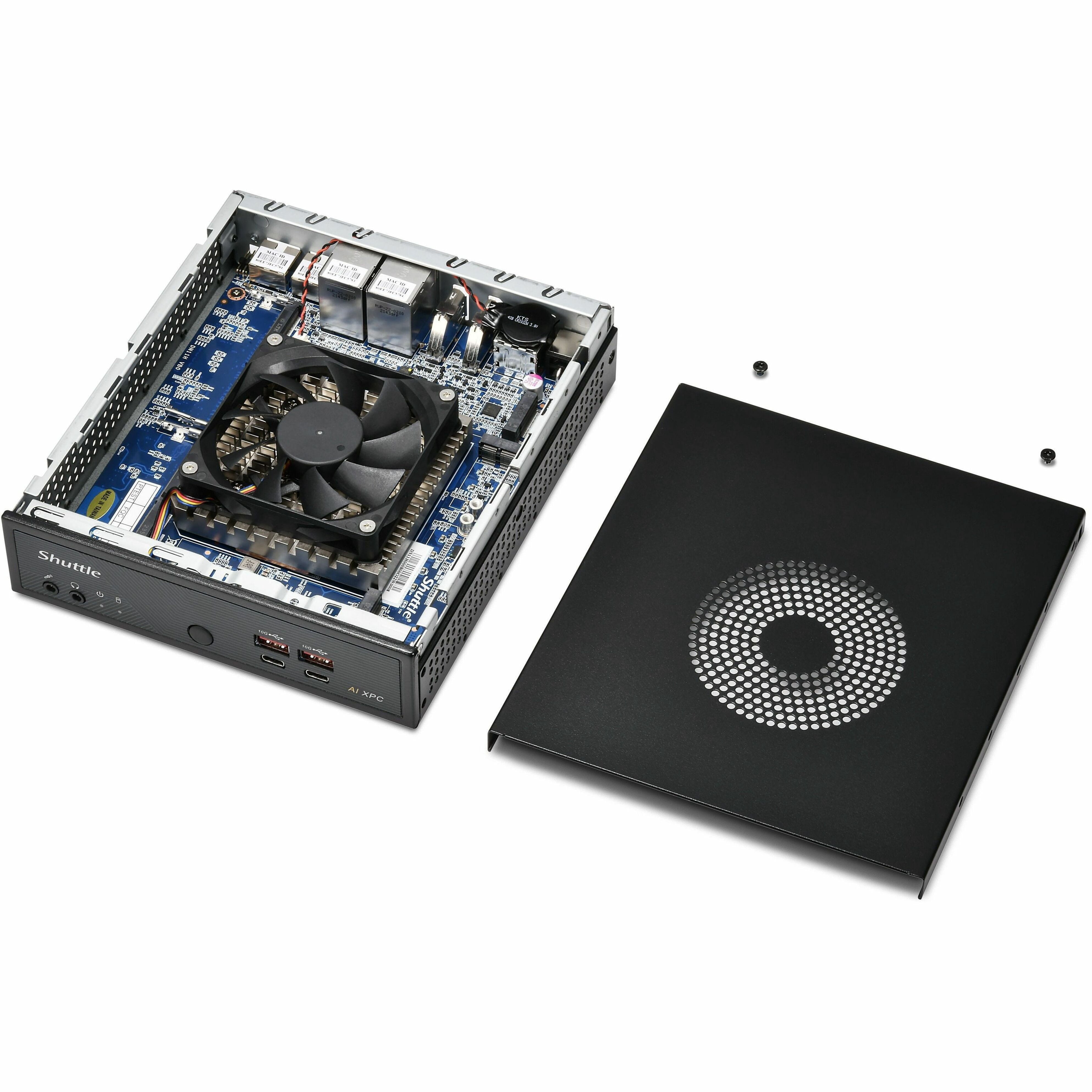 Shuttle XPC slim DN11H9 Barebone System - Slim PC - Intel Core Ultra 9 185H 2.30 GHz Hexadeca-core [16 Core]
