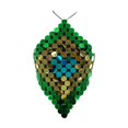thumbnail image 2 of 3 Tops Cortos Con Lentejuelas Y Sujetador Con Purpurina Para Disfraz, Para Festivales, Fiestas De Halloween Y Bailes, 2 of 8