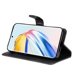 thumbnail image 4 of KAIYANG Funda de cuero KT Serie 2 para Honor X50 5G/X9b 5G/Magic6 Lite 5G, funda de cuero de color liso, estilo C, Honor X50 5G, color negro, 4 of 5