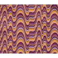 thumbnail image 4 of oneOone Cotton Flex Fabric Waves Flame Stitch Print Fabric BTY 40 Inch Wide, 4 of 4