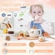 thumbnail image 5 of Juego de té OmyBaby Wooden para niñas a partir de 3 años con tetera, tazas y postre, 5 of 7