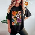 thumbnail image 6 of Raeneomay Oversized T Shirts for Women Fashion Summer Round Neck Drop Sleeves Leisure Short Sleeve Printing Tops, 6 of 6