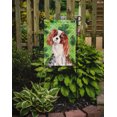 thumbnail image 2 of Carolines Treasures BB9533GF Blenheim Cavalier Spaniel St.Patricks Flag Garden Size, 2 of 3