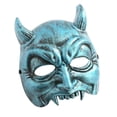 thumbnail image 2 of Xihbxyly Máscara de Calavera Fantasma de Diablo para Halloween, Accesorio de Disfraz de Terror, Ligero y Cómodo, Cordón Elástico, Accesorio Divertido para Fiestas, Versátil para Fotos, Fiesta de Hall, 2 of 6