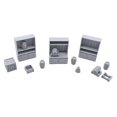 thumbnail image 3 of Set de muebles para taberna, bar, EnderToys, miniaturas impresas en 3D de 28 mm, 3 of 7