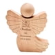 thumbnail image 3 of Figura de ángel de madera tallada, decoración de ángel de madera, regalos del Día , recuerdo de Navidad, decoración cristiana para el hogar, 3 of 9