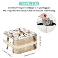 thumbnail image 5 of Elk Revival Travel Portable Square Jewelry Box Organizer for Girls and Women with Ring Earring Necklace Bracelet Storage Display Case Holder, 5 of 6